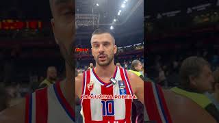 Branko Lazić posle pobede nad Igokeom kkcz [upl. by Berny]