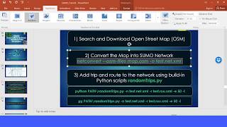 Sumo Simulation of Urban Mobility Tutorial Part 2 From OSM to Network  Random Trips Simulation [upl. by Dnaletak]