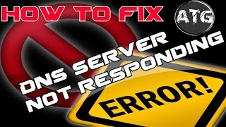 Solved DNS Server Not Found OR Error All Version of Windows  ATG [upl. by Celestine]