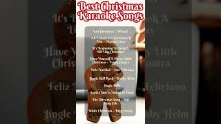 Whats the BEST Christmas Karaoke Song 2024 xmaskaraoke singalongchristmas holidaykaraoke [upl. by Maximilien]