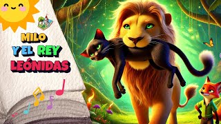 Cuento Infantil Milo y El Rey Leónidas  Cuentos Para Dormir y Niños  Pequeños Sueños [upl. by Sina]