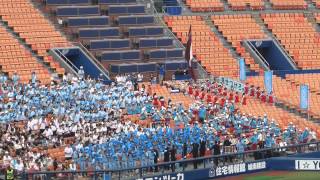 横浜商業高校 「Y校の意気」から始まる応援メドレー：第９６回全国高校野球選手権大会神奈川県大会 [upl. by Moffitt]