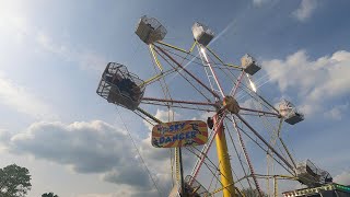 Sky Dancer offride  Wayne Smith  Billy Irvins Family Fun Fair  30042022  reupload [upl. by Yelyab]