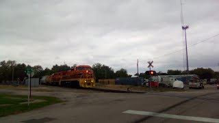 Afternoon EASTBOUND FWLI CFE Mixed FreightGrainSteel Train 09302024 [upl. by Irmine758]