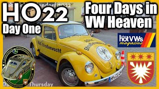 Four Days in VW Heaven Hessisch Oldendorf HO22 Vintage Meet in Germany DAY ONE [upl. by Savory751]