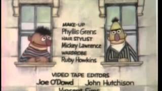 Sesame Street season 4 end credits 197273 [upl. by Dehnel292]