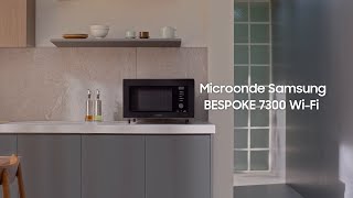 Microonde Samsung BESPOKE 7300 WiFi efficienza e praticità  Samsung [upl. by Llerod965]