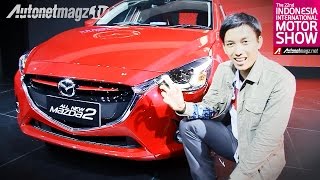 First impression review Mazda 2 SkyActiv 2015 dari Indonesia Motor Show [upl. by Mungovan159]