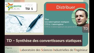 TD synthèse des convertisseurs statiques  1 [upl. by Wenonah]