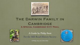 The Darwin Family in Cambridge a Special City Trail [upl. by Atsirt980]