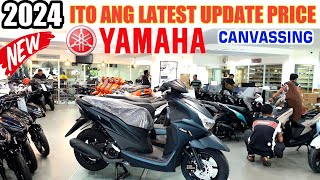 2024 ITO ANG PINAKA LATEST PRESYO NG YAMAHA MOTORCYCLE  DAMING AVAILABLE UNITS [upl. by Dusa]