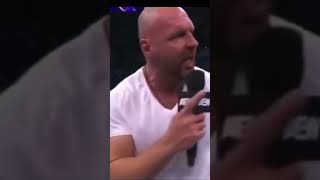 AEW Fan Yells At Jon Moxley to go Back to Roman [upl. by Shantee]