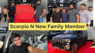 Scorpio N new car  Anoop Chahal Vlog ￼ [upl. by Sewell667]