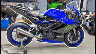 Upgrade  Yamaha YZFR3 Race Build [upl. by Nojid]