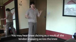 Los Angeles Chiropractic Running Stretches and IT Band Treatment for Knee Clicking and Pain [upl. by Anirba355]