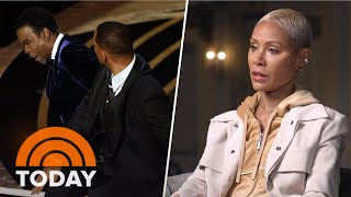 Jada Pinkett Smith addresses Will slapping Chris Rock at Oscars [upl. by Ardnala470]