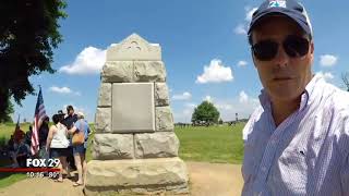 Hanks Take 4th of July study on the lessons of history in Gettysburg Video WTXF [upl. by Mixam]