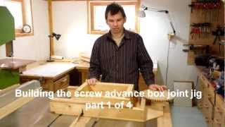 Building the box joint jig part 1 of 4 [upl. by Raffin315]