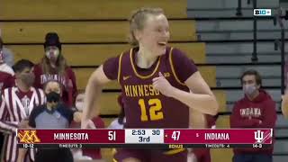 GET A PLAY Laura BAGWELL KATALINICH NCAA Highlights [upl. by Llerdnek620]