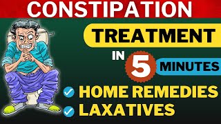 CONSTIPATION  HOME REMEDIES  LAXATIVE  INSTANT RELIEF [upl. by Streetman227]