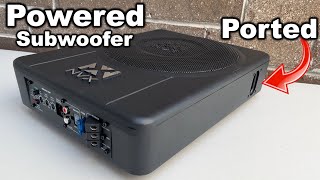 Powered Under Seat 10 Inch Subwoofer Review and Test [upl. by Aytac686]