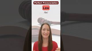 How to pronounce LAW correctly shorts [upl. by Marigolde828]