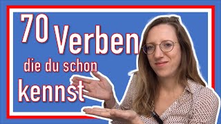 🇨🇵 70 französische VERBEN in der deutschen Sprache  EINFACH FRANZÖSISCH LERNEN für Anfänger [upl. by Damarra]