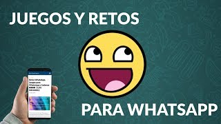 Retos para WHATSAPP para copiar y pegar  Cadenas juegos y estados [upl. by Whitcher]