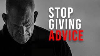 Giving Advice Is A Waste of Time Do This Instead  Jocko Willink  The Debrief [upl. by Uyr]