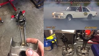 XE351 PUNCHES A HOLE IN THE SUMP AT BURNOUT KING [upl. by Leasa]