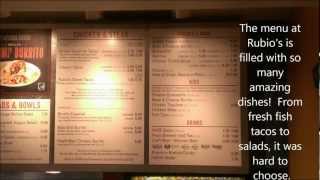 Rubios Fresh Mexican Grill Family Restaurant Review [upl. by Herold]