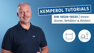 KEMPEROL Tutorials – DIN 18534–18535  Innenräume Behälter und Becken [upl. by Ja340]