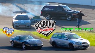 2024 LABOR DAY THRILL SHOW SPECTATOR DRAGS SEEKONK SPEEDWAY [upl. by Drye43]