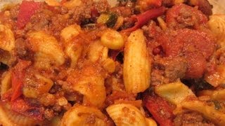 Crock Pot Goulash From Food Storage [upl. by Peers]