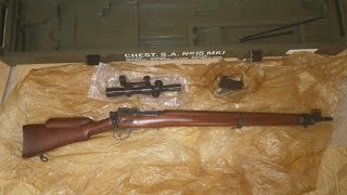 ARES SMLE British No 4 MK1T Museum Grade リアルウッド エアコッキングガン No 32 MK1 スコープセット [upl. by Georgine598]