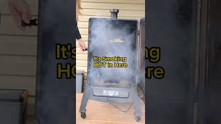 Smell Smoke The Pit Boss Smoker is a Gamechanger [upl. by Ylrebme]