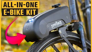 Revolutionary EBike Conversion Kit  ZIPFORCE SLIM REVIEW [upl. by Ellenad]