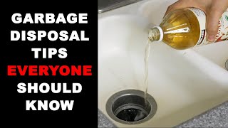 Garbage Disposal Cleaning Sharpening and Common Cause of Failure [upl. by Nivri530]