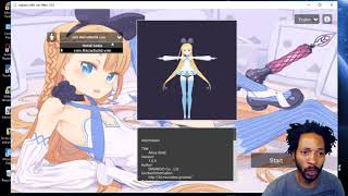 OBS Studio Wakaru MMD Model Intro [upl. by Gretchen]