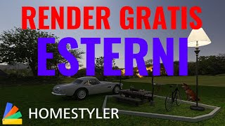 Piazze e strade render con Homestyler [upl. by Aroled]