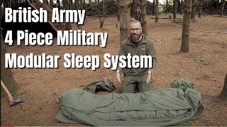 British Army 4 Piece Military Modular Sleep System [upl. by Iras665]