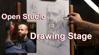 How to Start a Self Portrait in the Mirror Open Studio [upl. by Benni5]