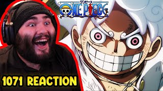 Gear 5 One Piece Episode 1071 Reaction [upl. by Ilatan578]