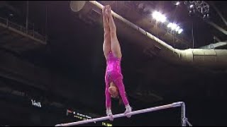 Reverse of Katelyn Ohashi Uneven Bars 2013 ATampT American Cup reverse gymnastics KaitlinOhashi [upl. by Nils]