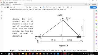 analysis of truss day 2 [upl. by Benita]