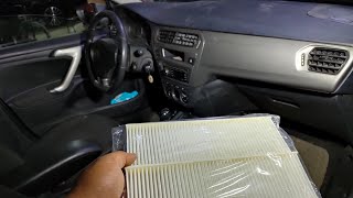 طريقه تغيير فلتر تكييف سيتروين سي اليزيه Citroen c elysee cabin air filter replacement [upl. by Oihsoy423]