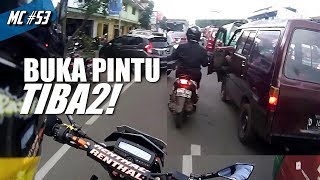 Buka Pintu Mobil Gak lihatlihat Pas Motor Nyalip Di Kiri Selanjutnya Kompilasi Momen MC53 [upl. by Bywaters832]