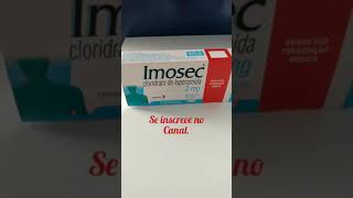 Imosec para que serve [upl. by Niltiac]