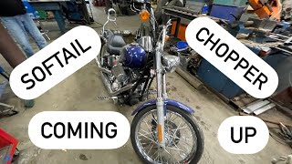 2007 Softail Chopper Build [upl. by Mchale]