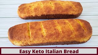 The Easiest Quick Keto Italian Bread Nut Free and Gluten Free [upl. by Kirenoj571]